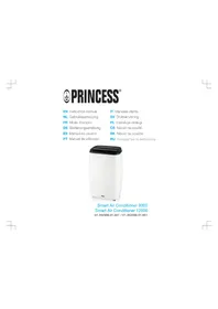 Notice PRINCESS SMART AIR CONDITIONER 9000 352900 Klimatyzacja