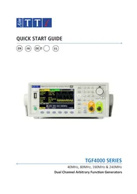 Notice Aim TTi TGF4042 Generator