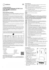 Notice Renkforce RFOWF700 Wifi repeater