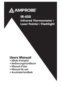 Notice Beha-Amprobe IR450EUR Thermomètre