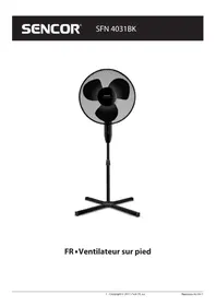 Notice SENCOR SFN 4031BK Ventilateur