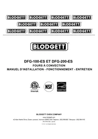 Notice Blodgett PREMIUM DFG100ES Four