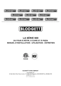 Notice Blodgett 981 Four