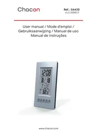 Notice CHACON 54420 Station Météo