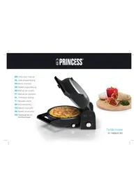 Notice PRINCESS TORTILLA CHEF 118000 Toaster