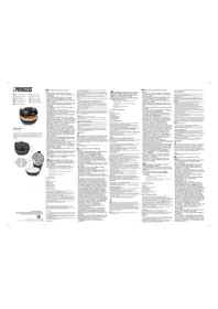 Notice PRINCESS PIZZA OVEN PRO 115005 Plaque de grill