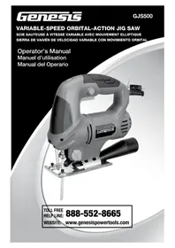 Notice Genesis GJS500 Scie