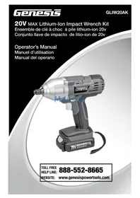 Notice Genesis GLCD2038A Perceuse