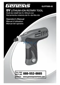 Notice Genesis GLRT08B65 Broyeur