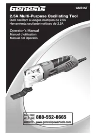 Notice Genesis GMT25T Broyeur