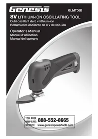 Notice Genesis GLMT08B Broyeur