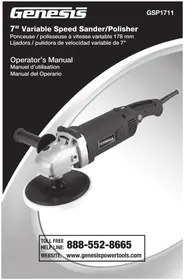 Notice Genesis GSP1711 Broyeur