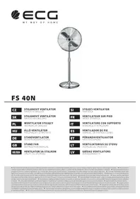 Notice ECG FS 40 N Ventilateur
