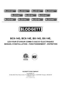 Notice Blodgett BCX14E Four
