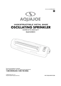 Notice Aqua Joe SJIOMS18 Arroseur automatique