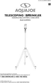 Notice Aqua Joe AJ6PSTBXL Programador de riego