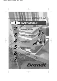 BRANDT WFF1113N - Vaskemaskine