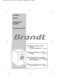 BRANDT WFH1676K - Pračka