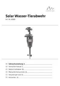 Notice Gardigo 60085 Lutte antiparasitaire