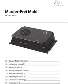 Notice Gardigo 78302 Lutte antiparasitaire