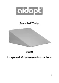Notice Aidapt VG884 Coussin ergonomique