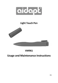 Notice Aidapt VM961 Stylo tactile