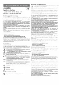 Notice GW Instek GSP730 équipements de mesure