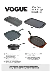 Notice Vogue K417 Casserole
