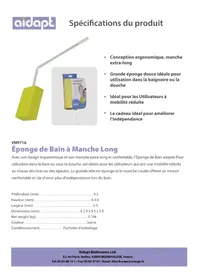 Notice Aidapt VM971A Jouets