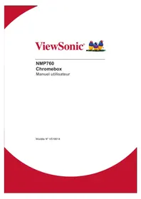 Notice VIEWSONIC NMP760 Ordinateur