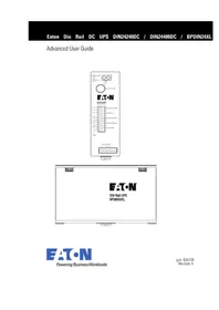Notice Tripp Lite DIN24480DC Onduleur