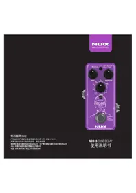 Notice NUX EDGE DELAY Machine à effet