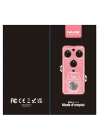 Notice NUX PULSE Machine à effet