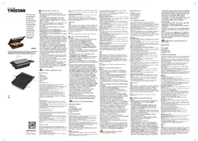 Notice TRISTAR GR2859 Barbecue