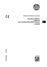 Notice IFM AC422S Automatisme industriel