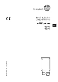 Notice IFM E2I200 Lecteur de codes