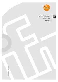 Notice IFM AIK050 Passerelle industrielle