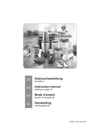 Notice Gourmetmaxx 05611 Blender