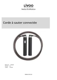 Notice LIVOO DOS189 Équipement de fitness