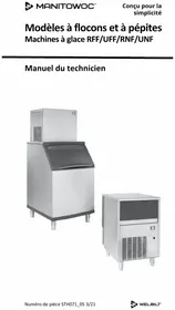 Notice Manitowoc RFF1220C Machine à glace