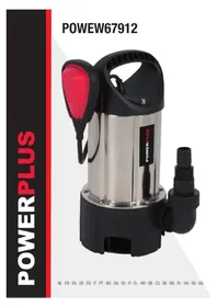 Notice PowerPlus POWEW67912 Pump