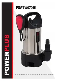 Notice PowerPlus POWEW67915 Pump