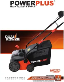 Notice PowerPlus POWDPG8020 Cortadora de césped
