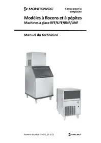 Notice Manitowoc RNF2000C QUIETQUBE Machine à glace