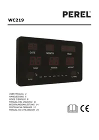 Notice Perel WC219 Radio-réveil