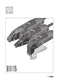 Notice Fein BSS 1.6 CE Paire de ciseaux