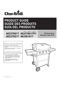 Notice CHAR BROIL 463376217 Parilla