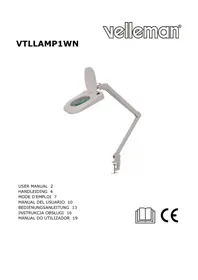 Notice VELLEMAN VTLLAMP1WN Lampe