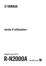 Notice YAMAHA RN2000A Système audio