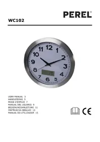Notice Perel WC102 Radio-réveil